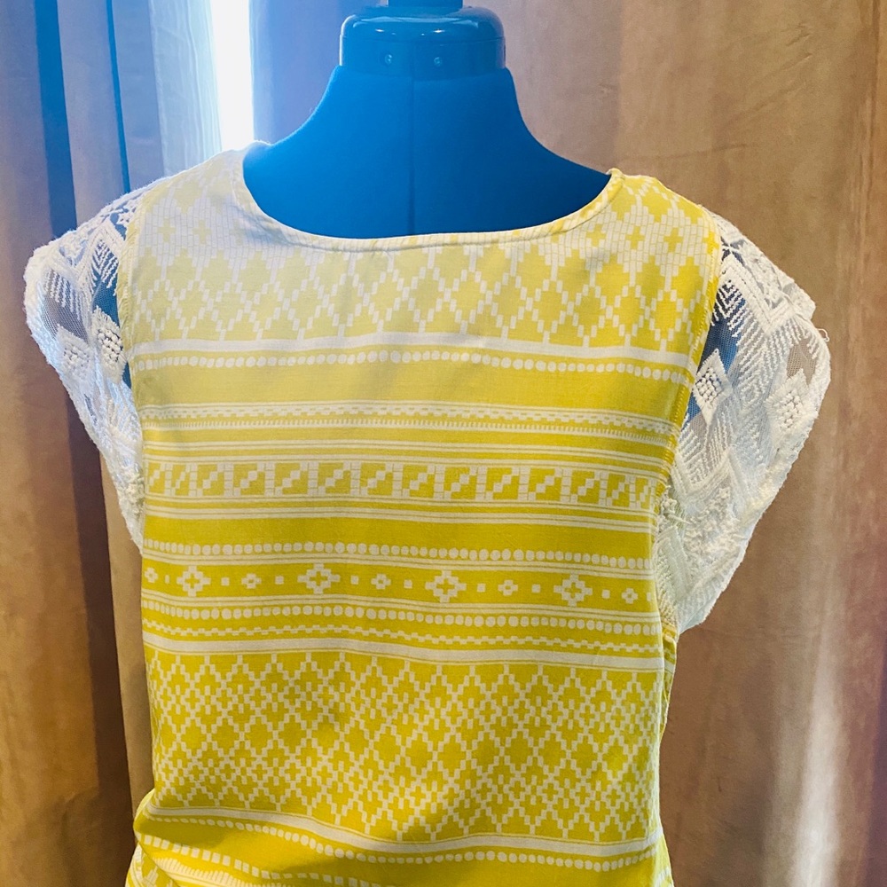 Prana Lace sleeve top
